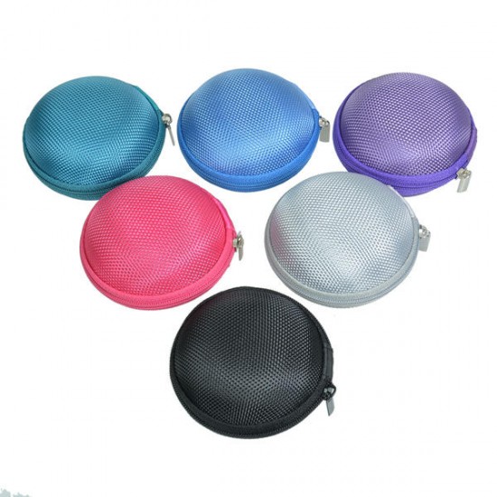 Colorful Carrying Storage Bag Case For Earphone Cable