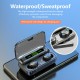 F9 TWS bluetooth 5.0 Earphone HiFi Smart Touch Control Auto Pairing Phone Charger In-ear Sports Headphone with Mic