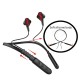 B800 Wireless bluetooth Earphones Dual Dynamic Bass Noise Reduction Sweatproof Neckband Sports Headphones with Mic