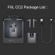 FIIL-CC2 TWS Earphones Wireless bluetooth 5.2 Headphones 13.1mm Dynamic Noise Reduction Low Latency Smart Touch In-Ear Earbuds with Mic