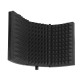 Foldable Microphone Acoustic Isolation Shield Studio Foams Panel for Recording Live Broadcast Microphone