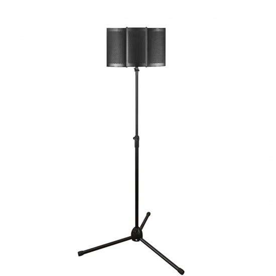 Foldable Microphone Acoustic Isolation Shield Studio Foams Panel for Recording Live Broadcast Microphone