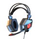 G15 Gaming Wired Headset 3.5mm+USB Plug 40mm Large Drivers Colorful Light Gaming Headphone