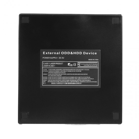 USB 2.0 Type-C Driverless High Speed Read Write Recorder DVD CD Burner SATA Interface for Windows for Mac OS Computer PC Laptop
