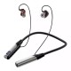 H6 Wireless Earphone bluetooth V5.3 HiFi Sound 400mAh LED Battery Display Waterproof Soft Wire Sports Neck Hanging Headset