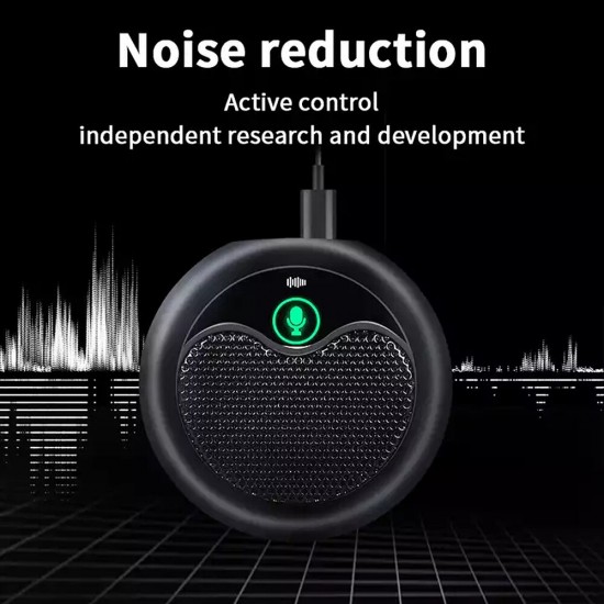 MI656 USB Desktop Microphone Noise Cancelling Touch Control Meeting Recording Mic for Laptop PC Tablet