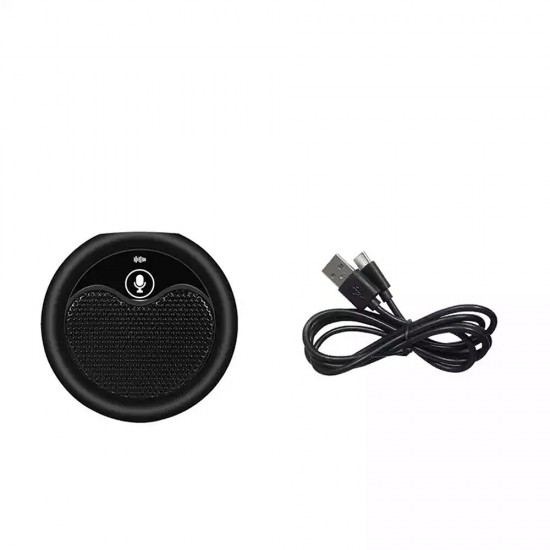 MI656 USB Desktop Microphone Noise Cancelling Touch Control Meeting Recording Mic for Laptop PC Tablet