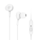 MT02 3.5mm Wired Control In-Ear Headphones HiFi HD Voice Earphone with Mic for PC Laptop Computer