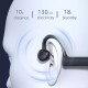 KS19 True Bone Conduction Earphone bluetooth V5.0 HiFi Sound 360° Flexible IPX5 Waterproof HD Call Sports Earhooks Earphone