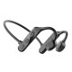 KS19 True Bone Conduction Earphone bluetooth V5.0 HiFi Sound 360° Flexible IPX5 Waterproof HD Call Sports Earhooks Earphone