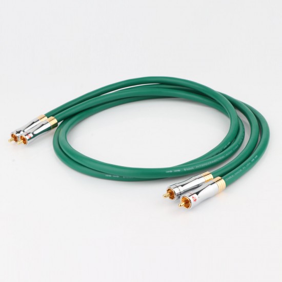 Gold Plated Pure Copper HiFi RCA TO RCA Audio Cable RCA Male to Male Cable