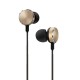 GM-ST01 Metal 3.5mm In-ear Earphone Bass Hybrid Stereo Headphone with Mic for iPhone Samsung