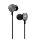 GM-ST01 Metal 3.5mm In-ear Earphone Bass Hybrid Stereo Headphone with Mic for iPhone Samsung