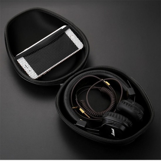 Mini Portable Zipper Hard Earphone Case EVA Headphone Accessorie Storage Bag For Xiaomi