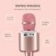 N6 bluetooth 5.0 Karaoke LED Lantern Shock Bass Diaphragm Magical Voice Home KTV Beautiful Sound HD Quality Microphone