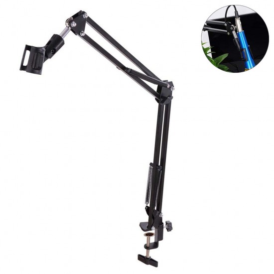 NB-35 Professional Studio Adjustable Microphone Holder Arm Mic Stand Table Mounting Microphone Clip Clamp