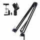 NB-35 Professional Studio Adjustable Microphone Holder Arm Mic Stand Table Mounting Microphone Clip Clamp