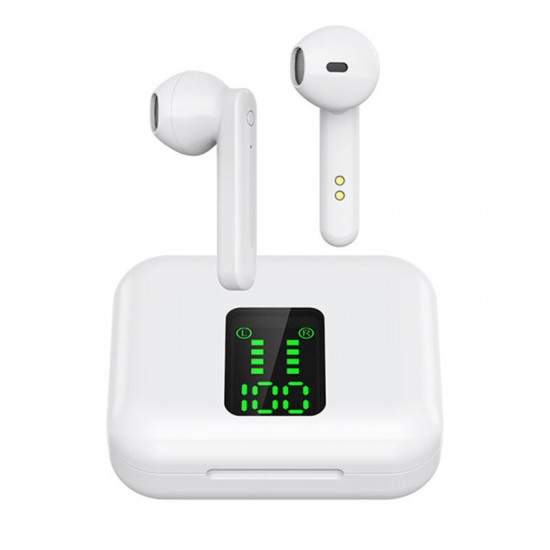 New L12 TWS True Wireless Headphone Stereo bluetooth 5.0 Earphone LED Display Sport In-ear Headset for iOS Android