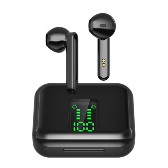 New L12 TWS True Wireless Headphone Stereo bluetooth 5.0 Earphone LED Display Sport In-ear Headset for iOS Android