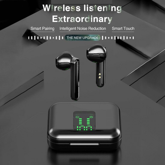 New L12 TWS True Wireless Headphone Stereo bluetooth 5.0 Earphone LED Display Sport In-ear Headset for iOS Android