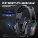 X21 RGB Gaming Headset GB Light Stereo Noise Canceling Headphones with Mic Audio Adapter