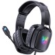 X21 RGB Gaming Headset GB Light Stereo Noise Canceling Headphones with Mic Audio Adapter