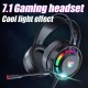 PSH-300 Gaming Headset 7.1 Surround Sound With RGB Light Noise Cancelling Mic Gaming Headphone Wired Headset