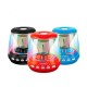 PN-15 Portable Wireless bluetooth Subwoofer Outdoor Speaker With Colorful LED light