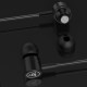 PTM D1 Stereo Bass Sport Earphone Volume Control Metal In-ear Headphone with Mic