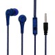 Portable 3.5mm Wired Music Headset Super Bass Crack In-ear Earphone Headphone With Mic for IPhone Xiaomi Samsung