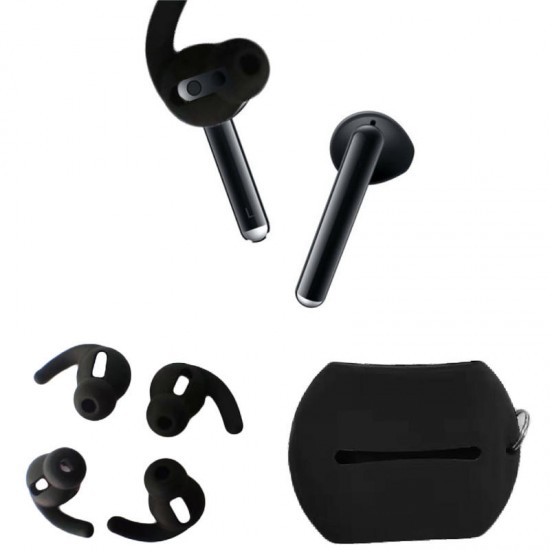 Portable ​Soft Silicone Storage Case Ear Plugs Cover for HuFreebuds3 bluetooth Earphone Accessories