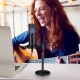 Professional LED RGB USB Condenser Microphone Stand Set For Computer Laptop