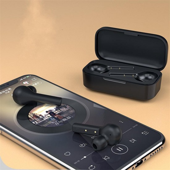 T5 TWS bluetooth 5.0 Earphone HiFi Stereo AAC Smart Touch HD Calls Headphone from Eco-System