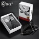 VK1 Wired Earphone HIFI Bass 11MM Dual Dynamic Earbuds 3.5MM In-Ear DJ Monito Running Sports Headset with HD Mic