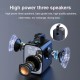 SH25 Portable bluetooth 5.0 Speaker LED Clock Display Mirror HiFi Super Bass FM Raido High Powerful Boombox HiFi Sound Loudspeaker