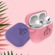 Silicone Shockproof Earphone Storage Case with KeyChain for Apple Airpods 3 Airpods Pro