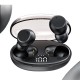 T62 TWS Earbuds Wireless bluetooth 5.2 Earphone LED Digital Display Mini Portable Headphone with Mic