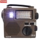 GR-88P Digital Radio Receiver Emergency Light Radio Dynamo Radio With Built-In Speaker Manual Hand Power