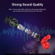 F36 Wired Earphone Super Bass Stereo Dynamic Headphones 3.5mm Gaming Sports In-Ear Headset with Detachable Mic