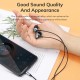 F37 Stereo Bass Sound Gaming Earbuds Earphone Wired 3.5mm Headphones Sport In-ear Wired Earphone With Microphone