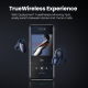 HiTune X5 TWS bluetooth 5.2 Earphone 10mm Dynamic Drive Bass Sound ENC Noise Cancelling 400mAh Battery IPX5 Waterproof Auto Pairing Touch Control 70ms Low-latency Mode In-ear Earbuds Sports Headphone