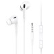 USAMS EP-41 3.5mm Type-C In-ear Earphone Music Sport Earbuds Wired Control Headphones with Mic