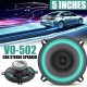 VO-502 5inch 2-Way Mounting Car Speaker 100W Car Stereo Speaker HiFi Audio Vehicle Coaxial Speaker Auto Audio Loudspeaker