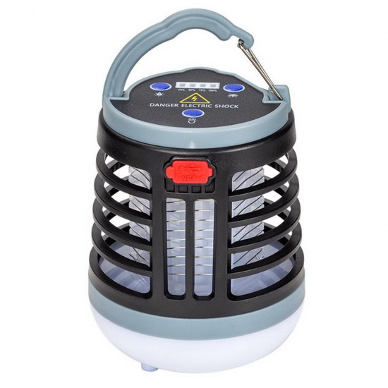 W881 Portable bluetooth Speaker Waterproof LED Camping Lantern Light lectric Shock Anti Mosquito Insert Trap Lamp