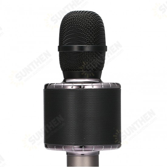 Wireless bluetooth Karaoke Microphone Speaker Handheld Cordless KTV MIC Stereo Speaker Music Player