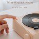 X11 Retro Record Player Model Portable Speaker bluetooth Speaker Rotation Button Alarm Clock Wireless Speaker