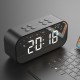 BT501 Wireless Bluetooth 5.0 Speaker Double Alarm Clock FM Radio HiFi Music Column Subwoofer Hands-free Call Mirror Screen Display