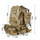 50L 600D Military Nylon Outdoor Sports Rucksack Backpack Camping Hiking Camouflage Shoulder Bag Pack