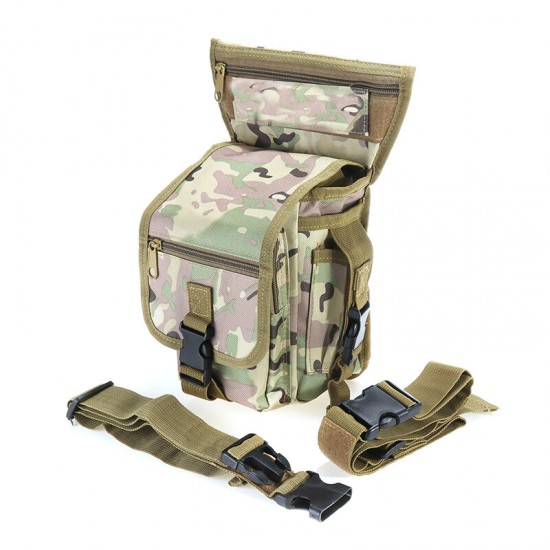 600D Oxford Leg Bag Fishing Waist Bag Multifunction Tactical Storage Bag