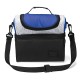 6.7L Picnic Bag Waterproof Lunch Shoulder Bag Portable Dual Compartment Camping Thermal Bag Ice Pack